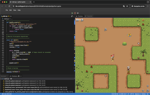 Coding Park Web IDE